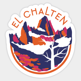 Mount Fitzroy | El Chaltén Sticker